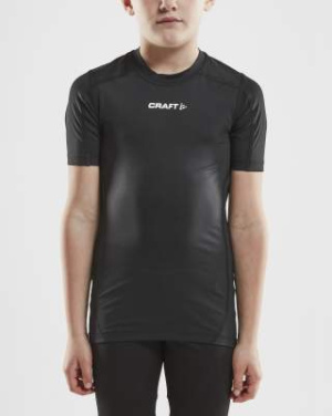 Pro Control Compression – T krekls (bērniem), Melns - Craft (2)