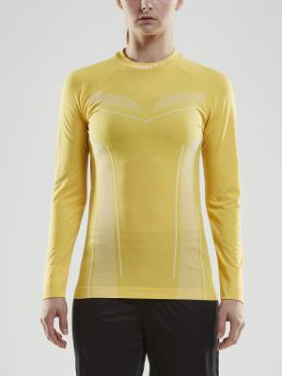 Pro Control Seamless – sporta krekls (sievietēm), Zviedrija Dzeltenā - Craft (2)