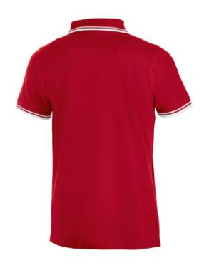 Amarillo – polo krekls, sarkans - Clique (2)