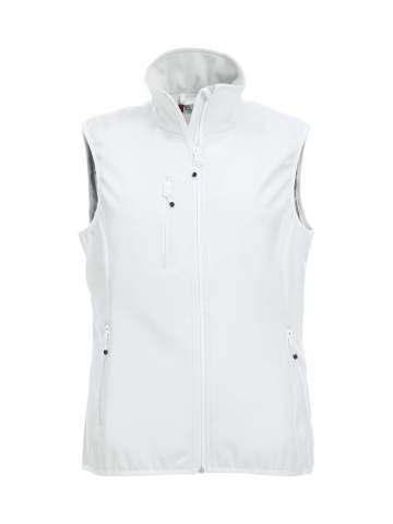 Basic Softshell Ladies – veste, balts – Clique (1)