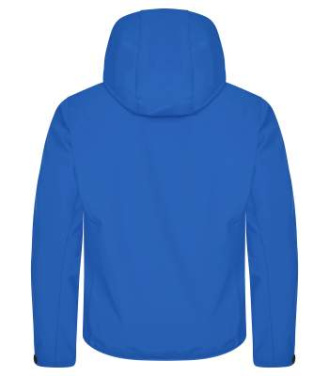Classic – softshell jaka ar kapuci, Karaliski zils - Clique (2)