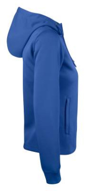 Basic Active Hoody – džemperis ar pilnu rāvējslēdzēju (sievietēm), karaliski zils - Clique (4)