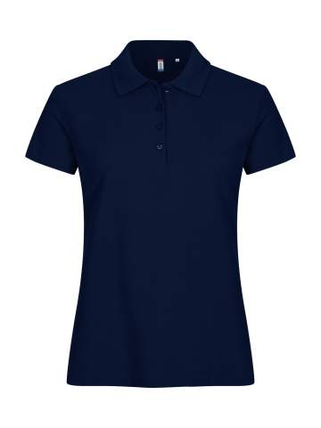 Basic – polo krekls (sievietēm), Tumši zils - Clique (1)