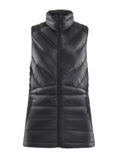 Light Down – veste (sievietēm), Melns