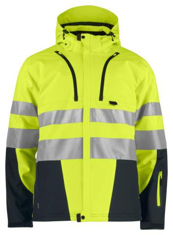 6420 PADDED FUNCTIONAL EN ISO 20471 CLASS 3/2 – jaka, Dzeltena/melna – ProJob (1)