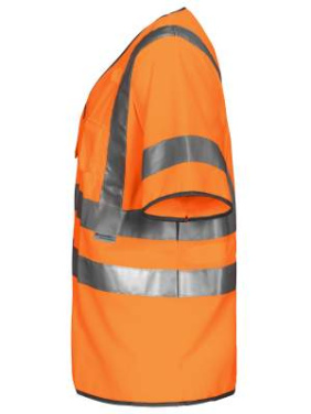 6707 EN ISO 20471 CLASS 3 – veste, Oranžs – ProJob (4)