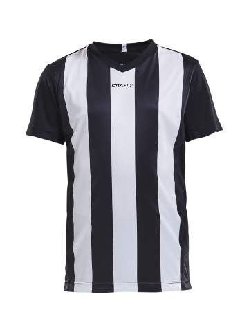 Progress Stripe – sporta krekls (bērniem), Melns/balts - Craft (1)