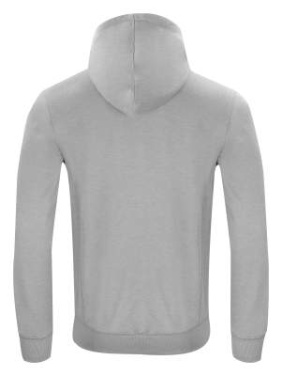 Classic Hoody – džemperis ar pilnu rāvējslēdzēju, pelēka melanža – Clique (2)