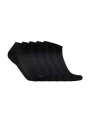 Active Footies 5 iepakojums, Melns