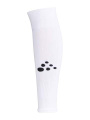 SQUAD W-O Foot Solid SR – zeķes, Balts