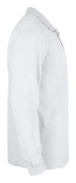 Basic L/S – polo krekls (bērniem), balts - Clique (4)