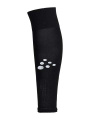 SQUAD W-O Foot Solid – zeķes (bērniem), Melns