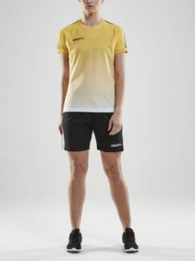 Pro Control Fade – sporta krekls (sievietēm), Zviedrija Dzeltens/Melns - Craft (4)
