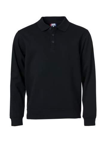 Basic Polo – džemperis, melns – Clique (1)