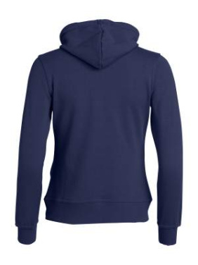 Basic Hoody – džemperis ar pilnu rāvējslēdzēju (sievietēm), tumši zils - Clique (2)