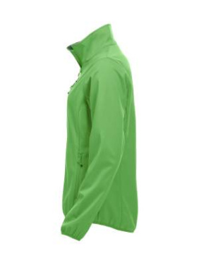 Basic Ladies – softshell jaka, ābolu zaļa – Clique (3)