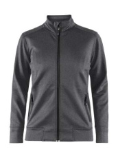 Noble Zip – jaka (sievietēm), Tumši pelēka melanža