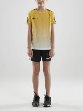 Pro Control Fade – sporta krekls (bērniem), Zviedrija Dzeltens/Melns - Craft (4)