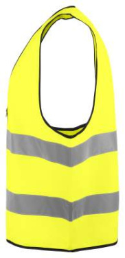 6709 EN ISO 20471 CLASS 2 – veste, Dzeltena/melna – ProJob (4)