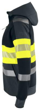 6122 TECHNICAL HOOD EN ISO 20471 CLASS 1 – jaka, Dzeltena/melna – ProJob (3)