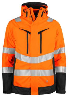 6445 FUNCTIONAL 3-IN-1 EN ISO 20471 CLASS 3/2 – jaka, Oranžs/melns – ProJob (2)