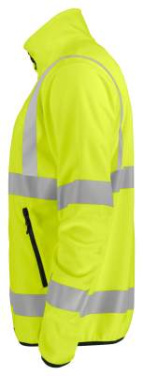 6105, LIGHTWEIGHT EN ISO 20471 CLASS 3 – softshell jaka, Dzeltena/melna - ProJob (3)