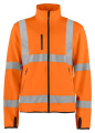 6105, LIGHTWEIGHT EN ISO 20471 CLASS 3 – softshell jaka, Oranžs/melns