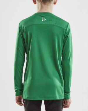 Rush LS – T krekls (bērniem), Zaļā komanda - Craft (3)