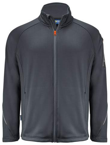 3319 MICROFLEECE – jaka, Pelēks – ProJob (1)