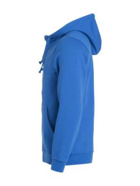 Basic Hoody – džemperis ar pilnu rāvējslēdzēju, karaliski zils – Clique (3)