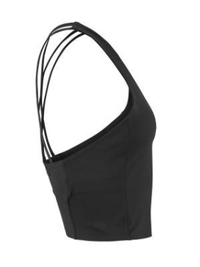 Collective Cropped – bezpiedurkņu krekls (sievietēm), Melns - Craft (3)