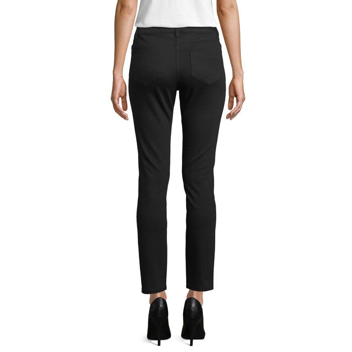GASPARD SIEVIEŠU SLIM FIT DŽINSI, Dziļi melna, XXS, produkta attēls (1)