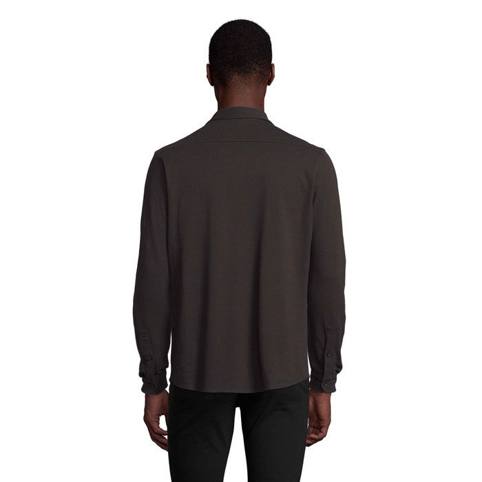 BASILE VĪRIEŠU KREKLS, Dziļi melna, 4XL, produkta attēls (1)