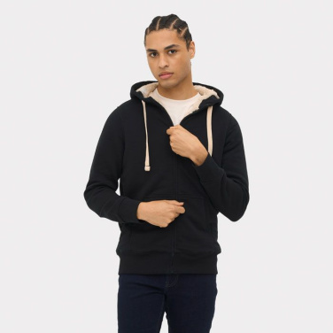 Šerpu unisex jaka ar rāvējslēdzēju, Melns, XXS, produkta attēls (3)