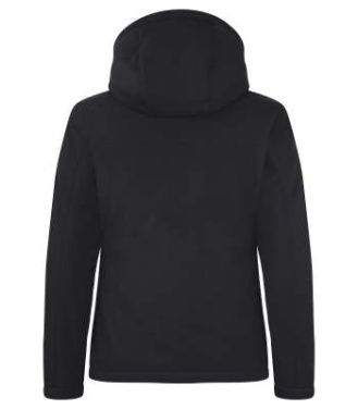 Padded Softshell – džemperis ar kapuci (sievietēm), Melns - Clique (2)