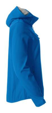 Basic Softshell Ladies – džemperis ar kapuci, karaliski zils – Clique (4)