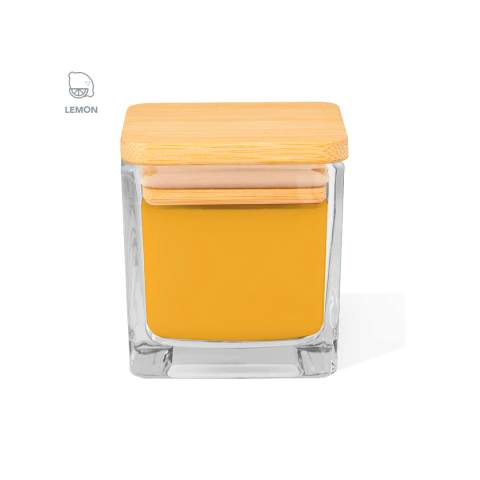 Aromātiskā svece Safron, Dzeltens – Makito