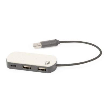 USB centrmezgls Nylox, Brūns – Makito (4)