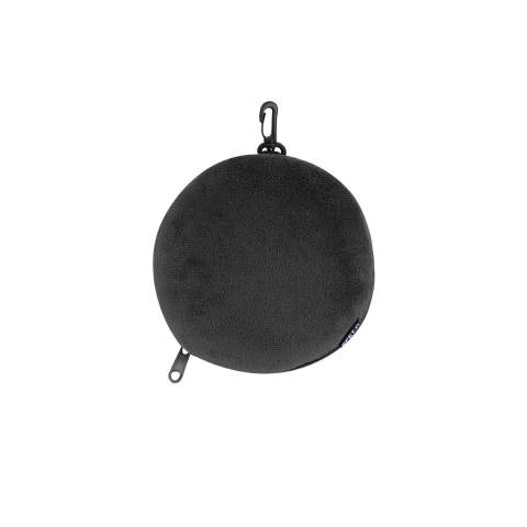 Ceļojuma acu maskas spilvens Pansir, Melns – Makito