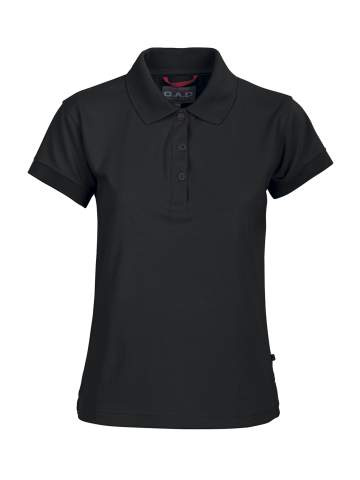 Coral Bay Lady shirt – polo krekls, Melns – D.A.D (1)