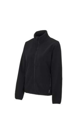 Wallis Lady sweatshirt – džemperis ar pilnu rāvējslēdzēju, Melns – D.A.D (2)