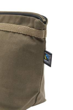 Canvas Toilet Case – soma, Tumši olīvzaļš - Cottover (3)