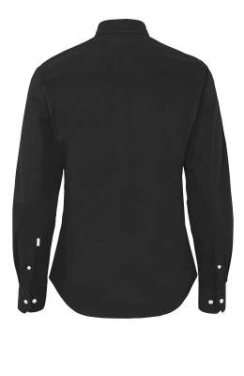 Twill Slim Fit Man – krekls, Melns – Cottover (4)