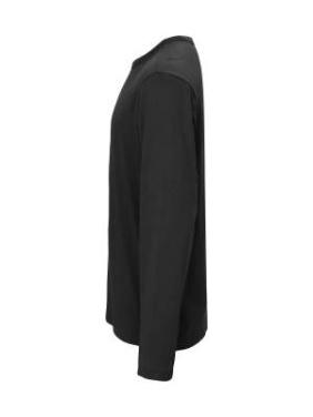 Relaxed LS Unisex – T krekls, Melns – Cottover (3)