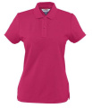 Parkes Lady shirt – polo krekls, Tumši ķiršsarkans