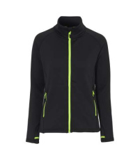 Barcelona fullzip woman – jaka, Melns