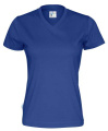 T-shirt Lady – džemperis ar V veida kakla izgriezumu, Koši zils