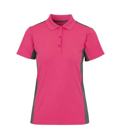 Madrid woman – polo krekls, Neona rozā/pelēka – Graphix (1)
