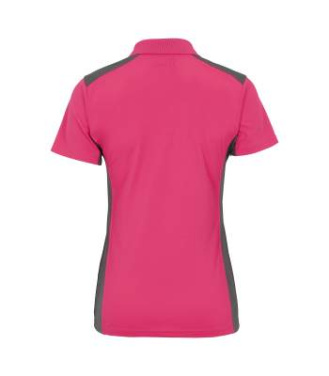 Madrid woman – polo krekls, Neona rozā/pelēka – Graphix (2)
