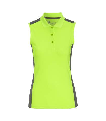 Valencia woman – polo krekls, Neona dzeltens/pelēks – Graphix (1)